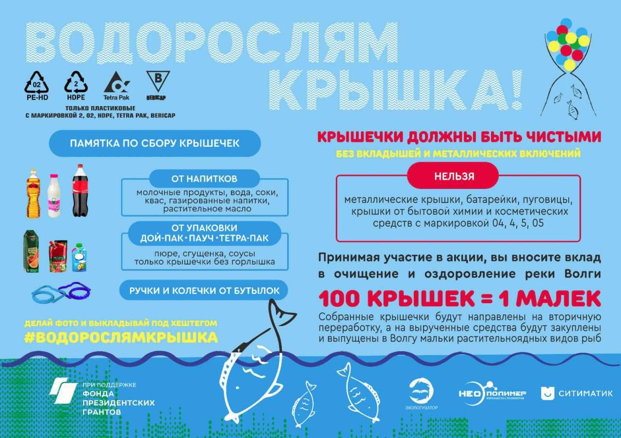 ВОДОРОСЛЯМ КРЫШКА.